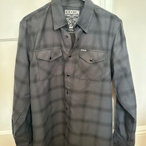Dixxon Flannel - ‘The Grayscale’ size: S